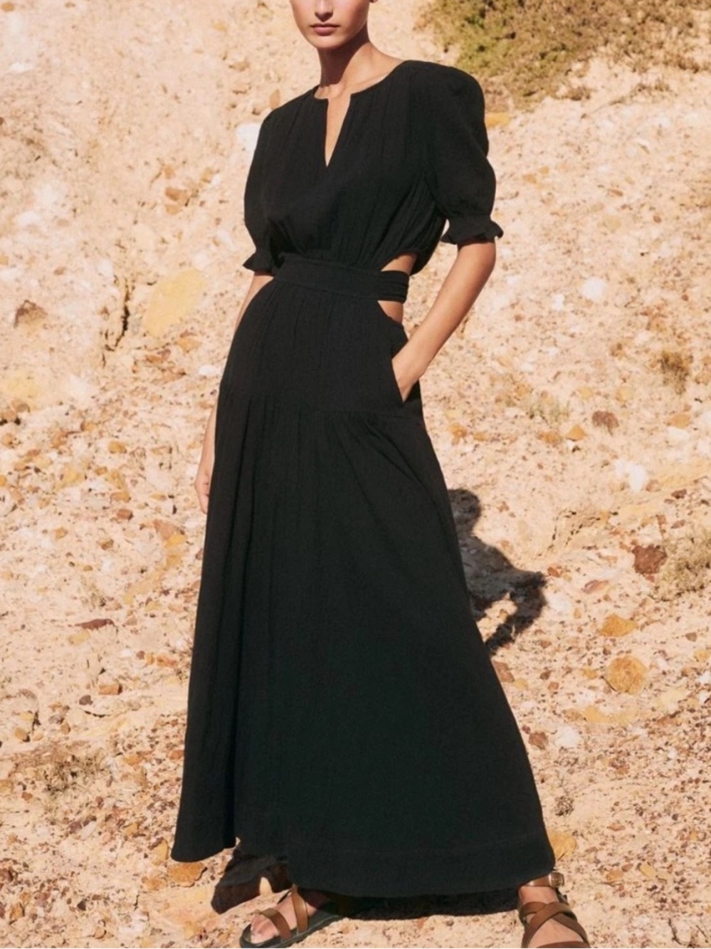 ME+EM Maxi Dress NWT